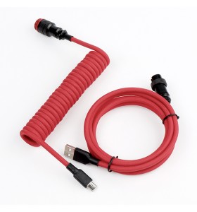 5PIN male GX16 aviator to Type-c Red wire and usb to 5pin gx16 female cable set black red aviator